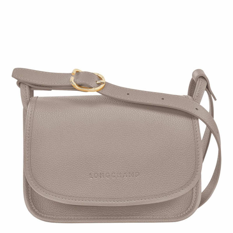 Gray Longchamp Le Foulonne XS Women's Crossbody Bags